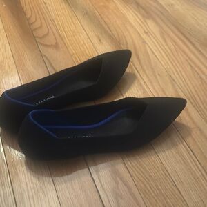 Rothy Pointed Flats - Black